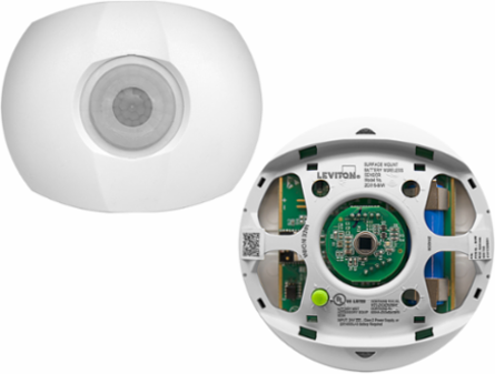 Wireless Occupancy Sensor & Photocell, 1,500 sq ft Coverage, PIR Detection