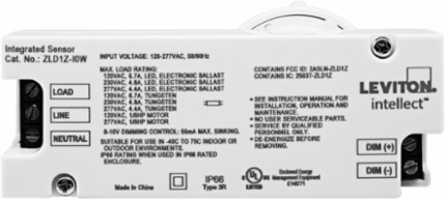 Smart Sensor with Photocell, 120-277V, 360  Coverage, BluetoothTM Connectivity