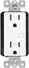 Zigbee Controlled Receptacle, 15A, Tamper-Resistant, Wireless Control