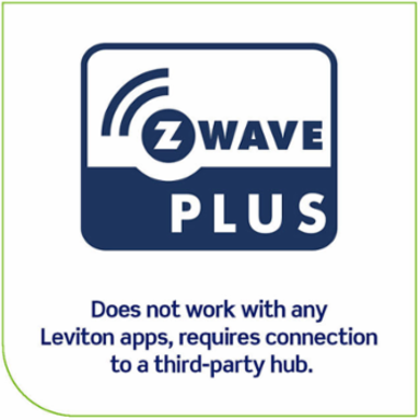 Decora Smart Switch, Z-Wave 800 Series, Neutral Wire Required