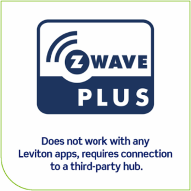 Decora Smart Z-Wave Fan Speed Controller, 1.5A, Neutral Wire Required