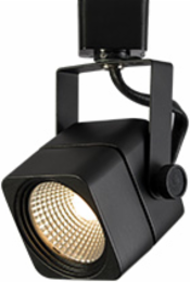 Black Apollo Track Fixture, 90 CRI, 3000 K, 8W, Beam Angle 38°