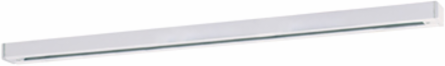 Silver Single Circuit Track 6 Inch 120V 20 Amp