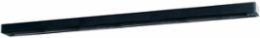 Black Single Circuit Track 12 Inch for 120V, Rated 20 Amps