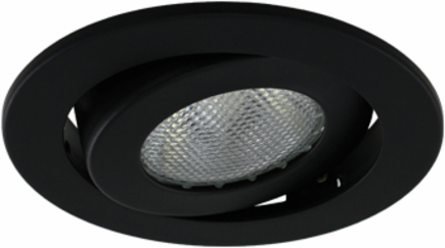 4"TRIM PAR20,50W, GIMBAL,BK