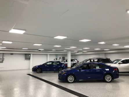 Recessed Mounting Clips for FORUM LED Panels
