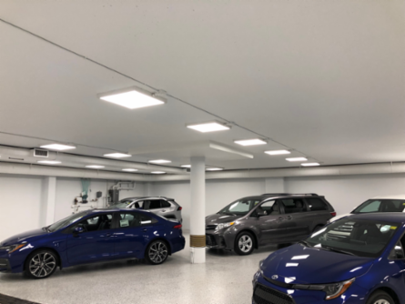 Recessed Mounting Clips for FORUM LED Panels