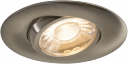 3 Inch Brushed Nickel LUNA 3 Gimbal Downlight, 90 CRI, 7W