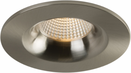 3.5 Inch Brushed Nickel Recessed Downlight, 12W, 40K CCT, 90 CRI