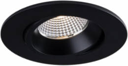 Black 3.5 Inch Regressed Gimbal Downlight, 12W, 90 CRI, 27-50K CCT