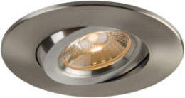 Brushed Nickel 4 Inch Round Gimbal Downlight, 12W, 90 CRI, DTW CCT