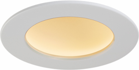 White SlimLED 4 Inch Indirect Downlight, 9W, 90 CRI, DTW CCT