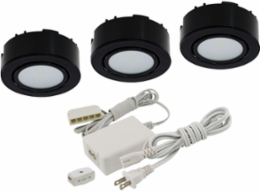 3 LED PUCK LIGHT KIT 12V, 2W