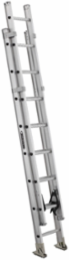 16-Foot Aluminum Extension Ladder, Type IAA, 375 lb Capacity