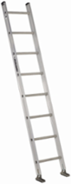 8 Foot Aluminum Extension Ladder, Type IA, 300 lbs Capacity