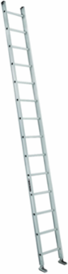 14 Foot Aluminum Extension Ladder, Type IA, 300 lb Load Capacity
