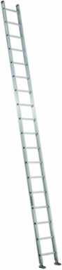 18 Foot Aluminum Extension Ladder, Type IA, 300 lbs Load Capacity