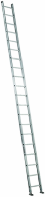 20-Foot Aluminum Single Extension Ladder, Type IA, 300 lbs Load Capacity