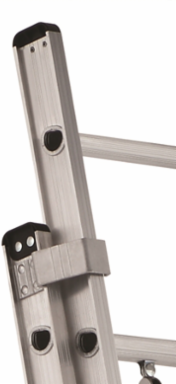 16 Foot Aluminum Extension Ladder, Type IA, 300 lb Load Capacity