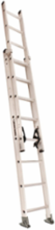 16 Foot Aluminum Extension Ladder, Type IA, 300 lb Load Capacity