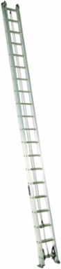40 Foot Aluminum Extension Ladder, Type IA, 300 lb Load Capacity