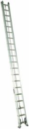 40 Foot Aluminum Extension Ladder, Type IA, 300 lb Load Capacity