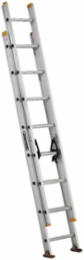 16 Foot Aluminum Extension Ladder, Type I, 250 lb Load Capacity
