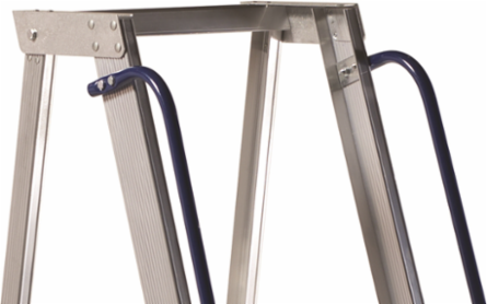 4 Foot Aluminum Mobile Platform Ladder, Type IA, 300 lb Load Capacity