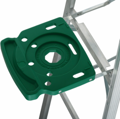 6 Foot Aluminum Step Ladder, Type II, 225 lb Load Capacity