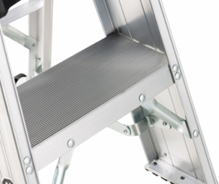 1-Foot Aluminum Step Stool, 375 lbs Load Capacity, Type IAA