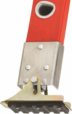 12 Foot Fiberglass Straight Ladder, Type IA, 300 lb Load Capacity