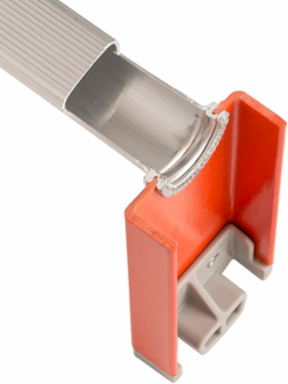 20 Foot Fiberglass Extension Ladder, Type IA, 300 lbs Load Capacity