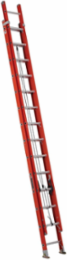28-Foot Fiberglass Extension Ladder, Type IA, 300 lbs Load Capacity