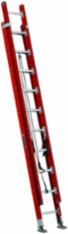 20 Foot Fiberglass Extension Ladder, Type IA, 300 Load Capacity