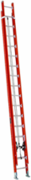 32 Foot Fiberglass Extension Ladder, Type IA, 300 lb Load Capacity, D-Rungs