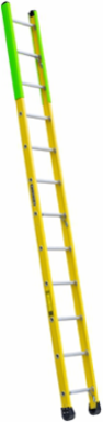 12 Foot Fiberglass Manhole Ladder, Type IAA, 375 lb Load Capacity