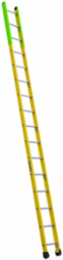 16 Foot Fiberglass Manhole Ladder, Type IAA, 375 lb Capacity