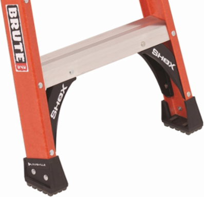 8 Foot Fiberglass Step Ladder, Type IAA, 375 lbs Load Capacity