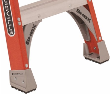 10-Foot Fiberglass Twin Front Step Ladder, Type IA, 300 lb Capacity
