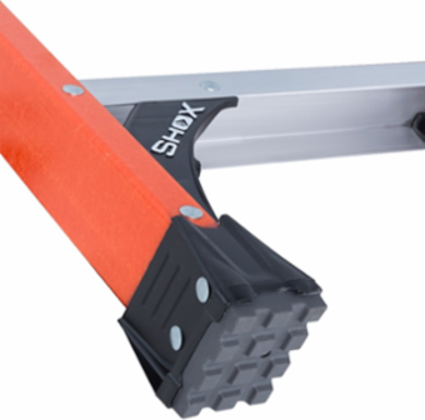 10 Foot Fiberglass Step Ladder, Type IAA, 375 lb Load Capacity