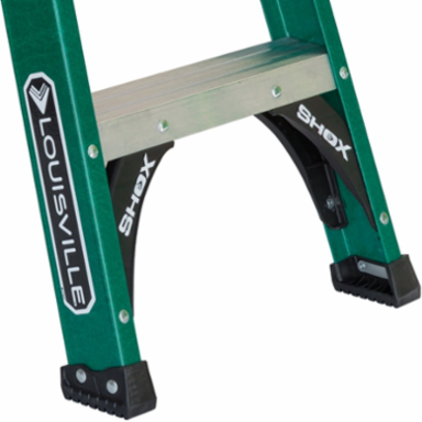 6 Foot Fiberglass Step Ladder, Type II, 225 lbs Load Capacity, ProTop