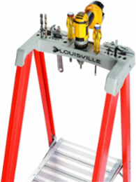 6-Foot Fiberglass Pinnacle Pro Platform Ladder, Type IA, 300 lb Capacity