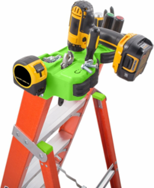 6-Foot Fiberglass Cross-Step Ladder, Type IA, 300 lb Capacity, Pro Top System