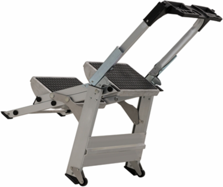 2-Foot Step Stool Ladder, Type IA, 300 lbs Load Capacity, Steel