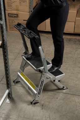 2-Foot Step Stool Ladder, Type IA, 300 lbs Load Capacity, Steel