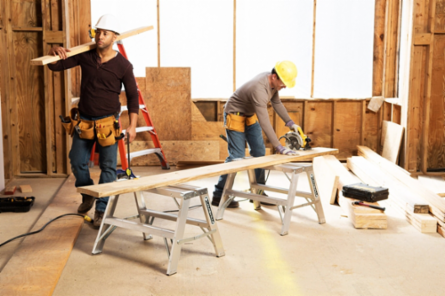 2-Foot Aluminum Sawhorse, Type IA, 300 lb Load Capacity