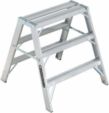 3 Foot Aluminum Sawhorse, Type IA, 300 lbs Load Capacity