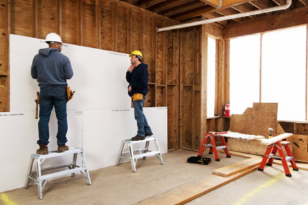 4-Foot Aluminum Sawhorse Ladder, Type IA, 300 lbs Load Capacity, Extra-Wide Surface