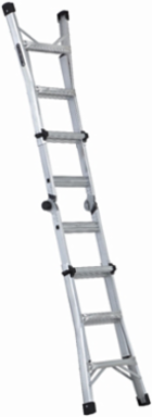 13 Foot Aluminum Multipurpose Ladder Type IA 300 lb Load Capacity