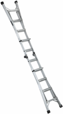 17 Foot Aluminum Multipurpose Ladder, Type IA, 300 lb Load Capacity